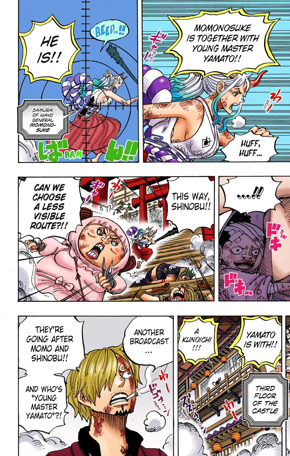 One Piece Digital Colored Chapter 1006 image 04